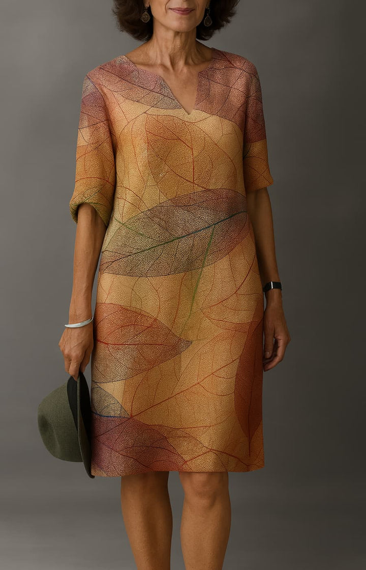 ELEONORA | ARTISTIC AUTUMN DRESS