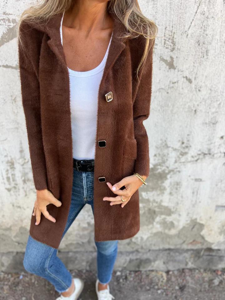 ISABELA | CLASSIC SINGLE-BREASTED COAT