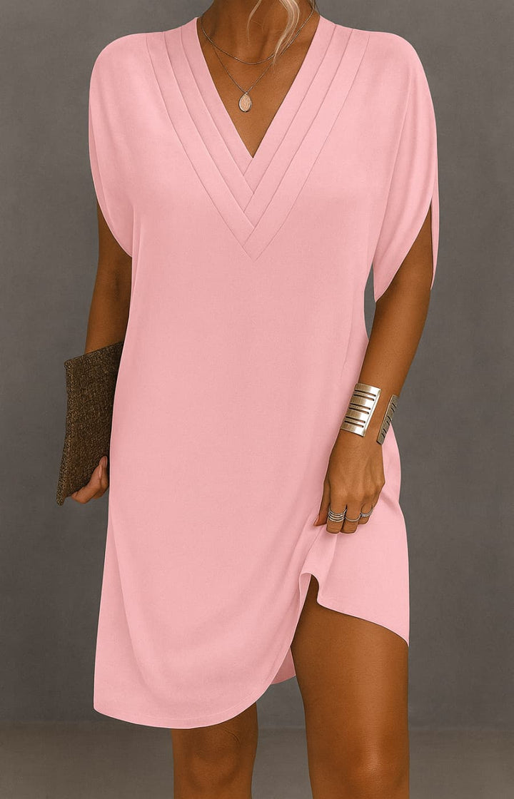 SOFÍA | VESTIDO RELAX CON ESCOTE ELEGANTE EN V