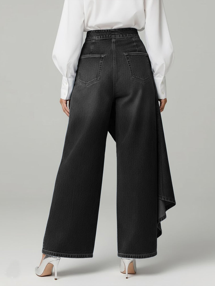 Hazel™ | Summer High-Waisted Wide Leg Jeans with Relaxed Fit in Elegant Design