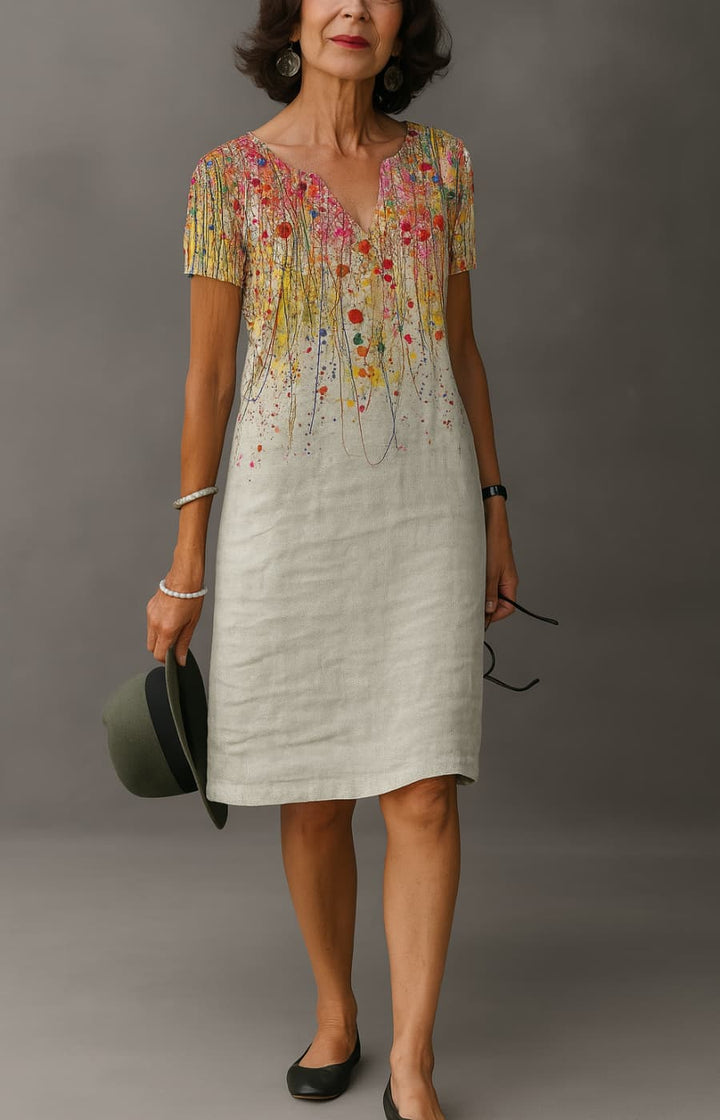 ELEONORA | ARTISTIC AUTUMN DRESS