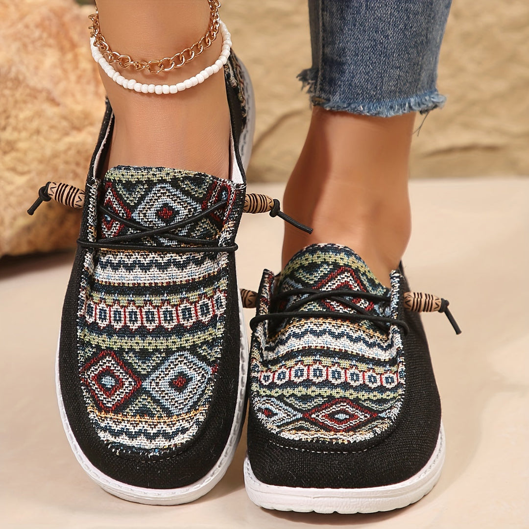 Women’s Vintage Geometric Sneakers