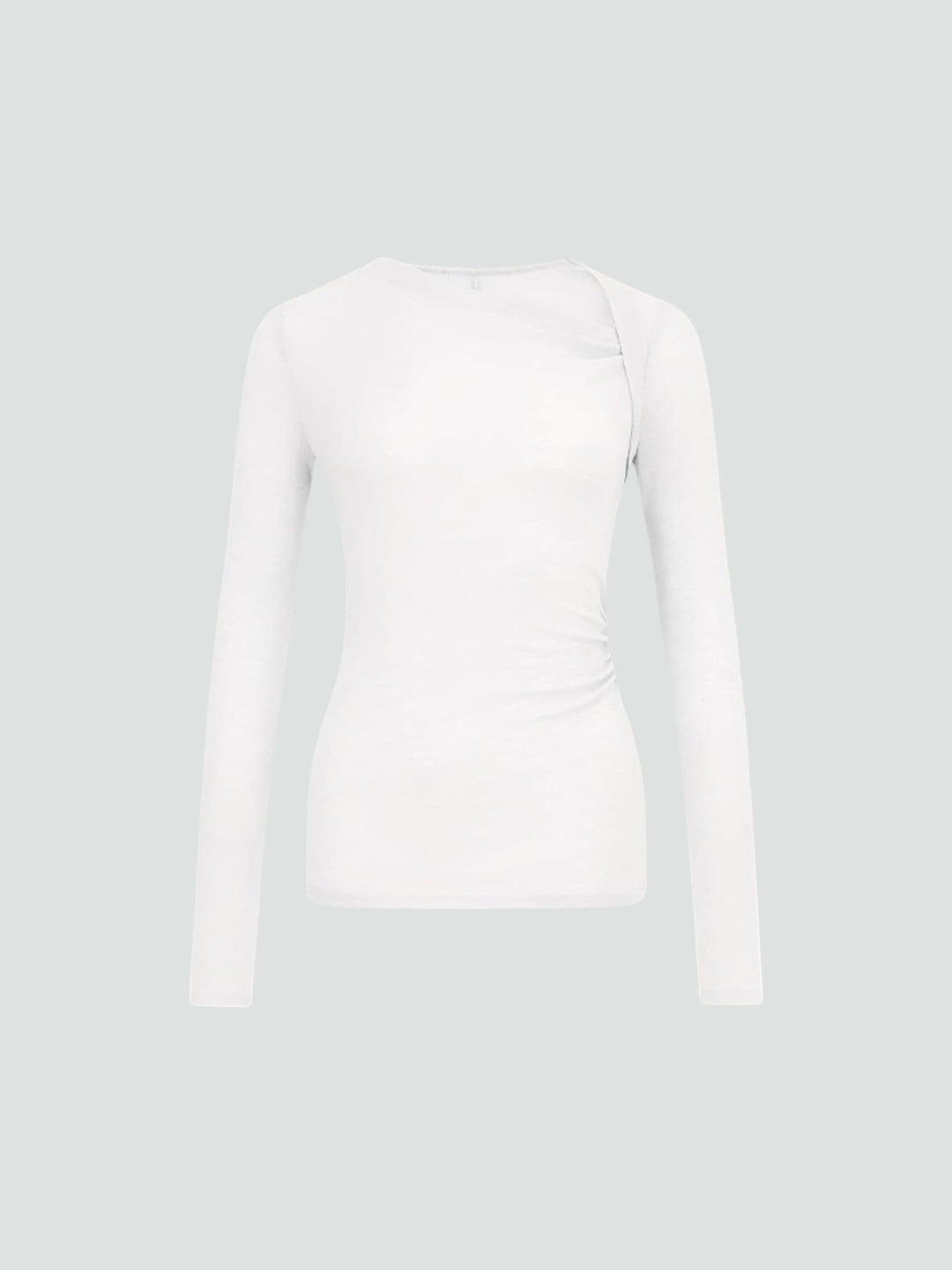 VALENTINA | TOP DE MANGA LARGA CON ESCOTE ASIMÉTRICO