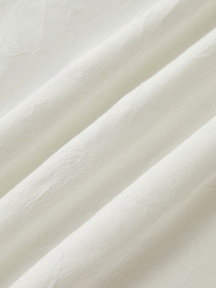 CARMEN | VESTIDO MIDI CON DETALLE FRUNCIDO