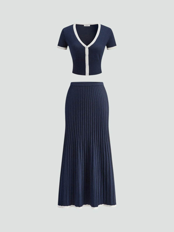 CARMEN | JERSEY DE PUNTO CON CUELLO ABIERTO