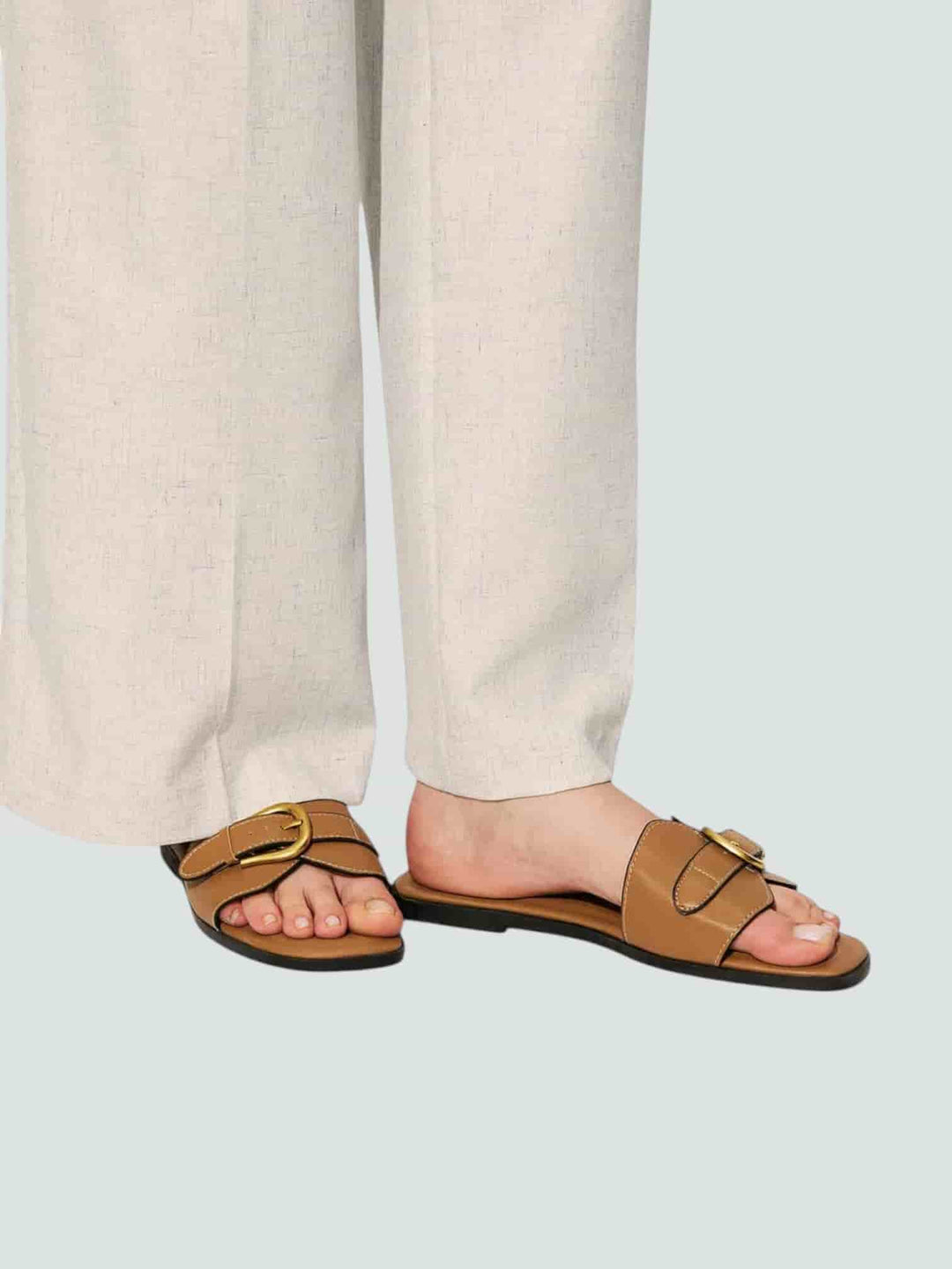 CAMILA | SANDALIAS CON HEBILLA ELEGANTE