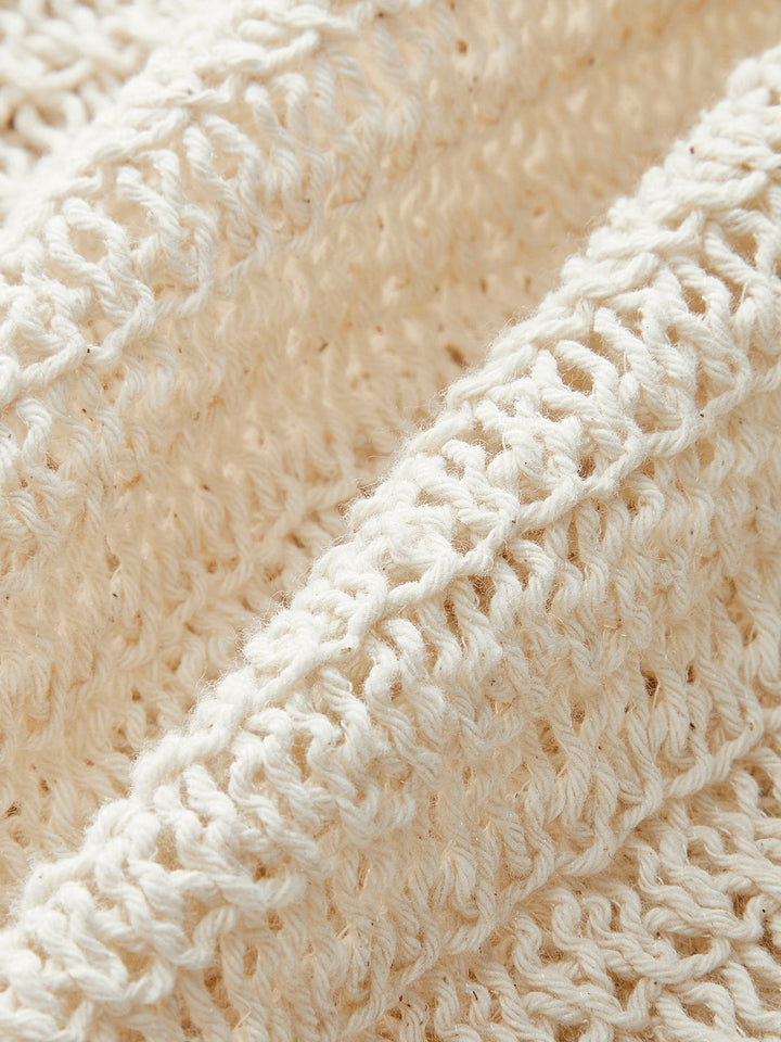 ANA | TOP DE CROCHET CON BOTONES