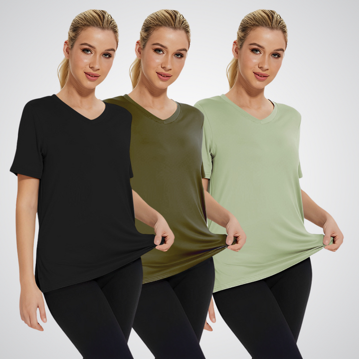 THE ALBA | CASUAL LOOSE FIT TEE (3-PACK)