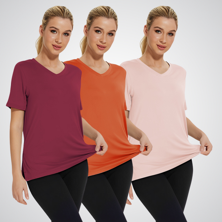 THE ALBA | CASUAL LOOSE FIT TEE (3-PACK)