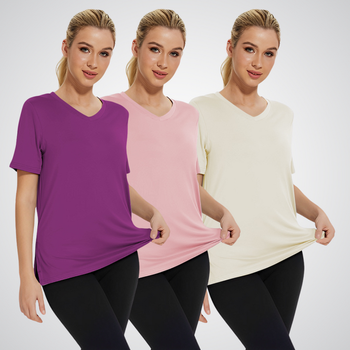 THE ALBA | CASUAL LOOSE FIT TEE (3-PACK)