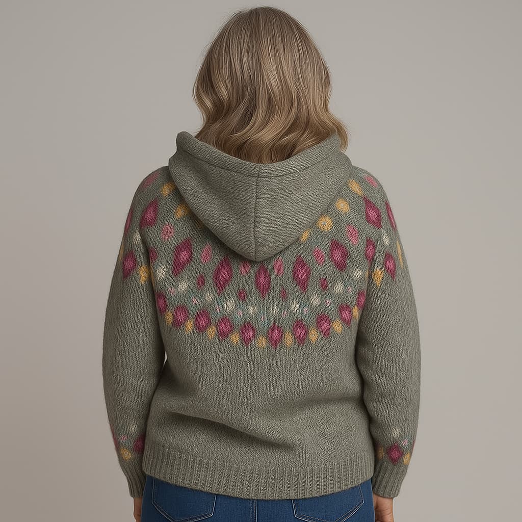 CAROLE | WARM NORDIC HOODIE