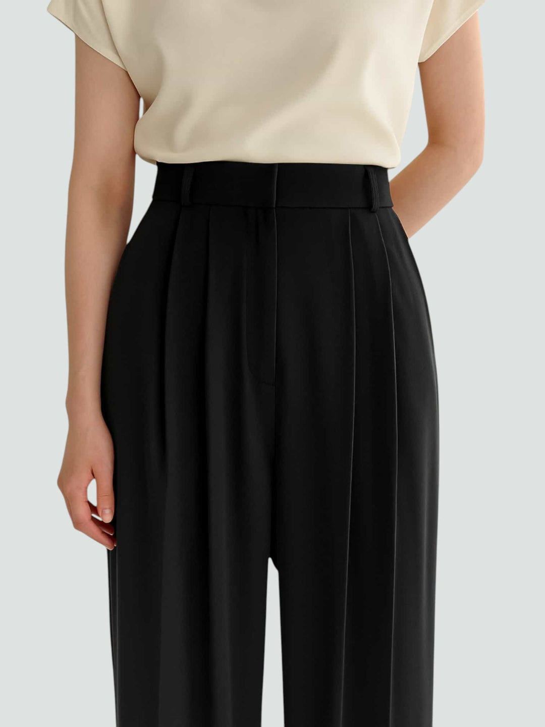 ALMA | PANTALÓN FLUIDO DE TIRO ALTO