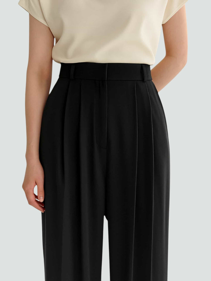 ALMA | PANTALÓN FLUIDO DE TIRO ALTO