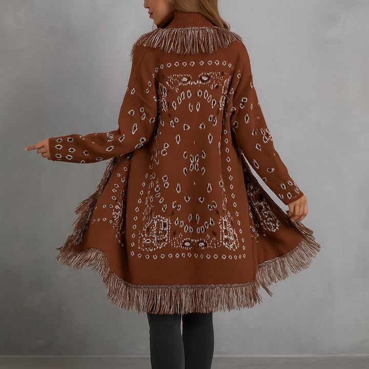 ALBA | HANDMADE FRINGE KNIT CARDIGAN