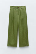 VERA | PANTALÓN CULOTTE VERDE OLIVAi