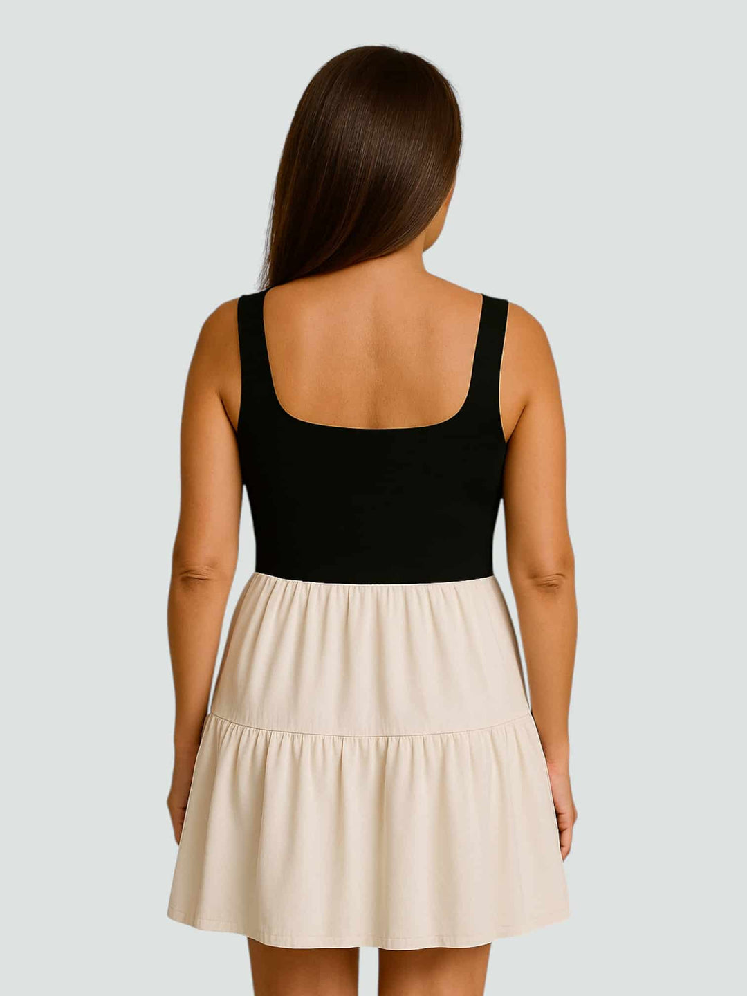 SOFÍA | VESTIDO CORTO CON ESPALDA ABIERTA