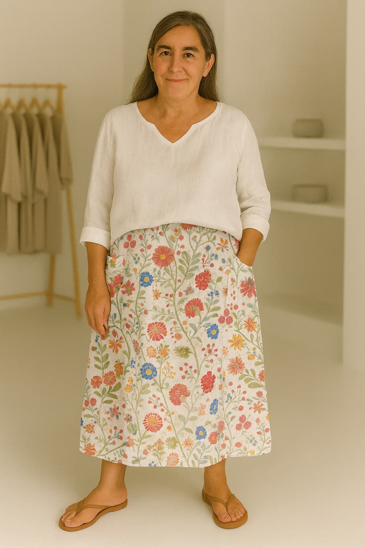 CELINE | THE ELEGANT FLOW SKIRT