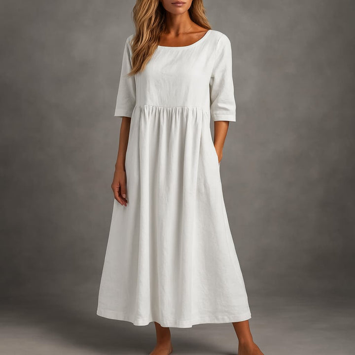 Haisley™ | Elegant Short-Sleeved Dress