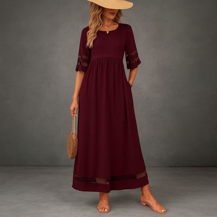 Ximena | Elegant Tummy Coverage Dress