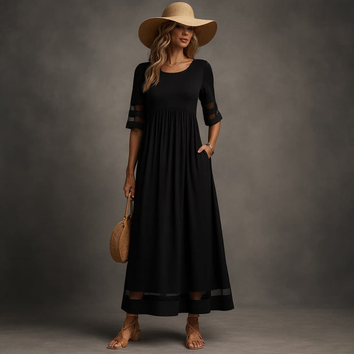 Ximena | Elegant Tummy Coverage Dress