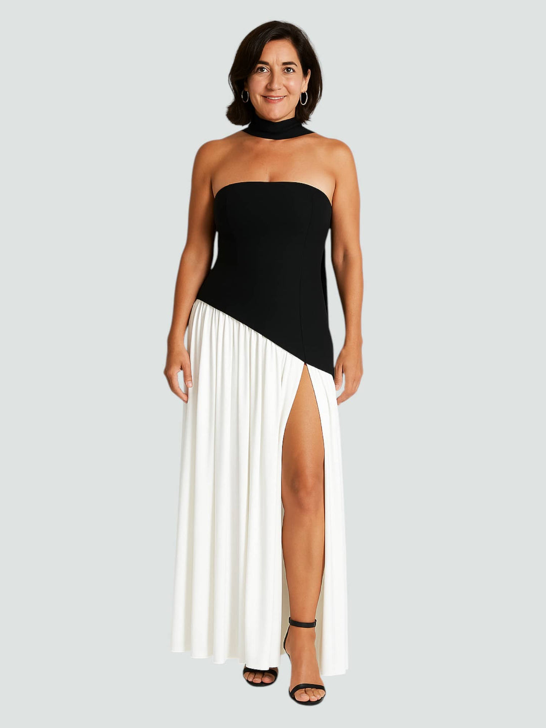 BARRAN | VESTIDO LARGO CON CORTE ELEGANTE Y SILUETA ATEMPORA