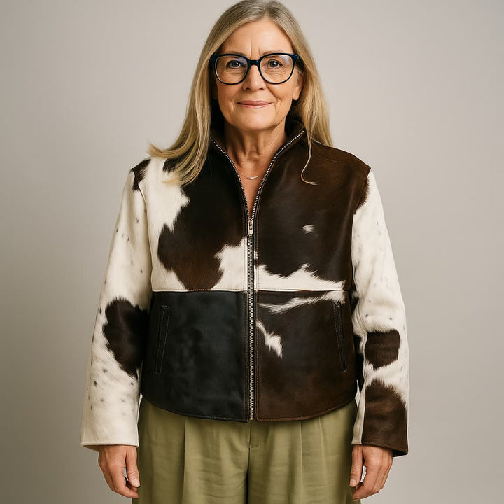 JILLIAN | CHIC LEOPARD PRINTED JACKET