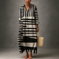 Sophie | Geometric Maxi Dress