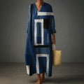 Mia | Abstract Maxi Dress