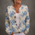 Ava | Floral Cardigan Sweater