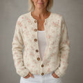Charlotte | Rose Florets Cardigan Sweater