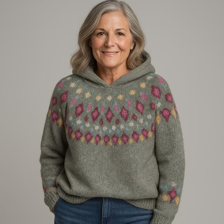 CAROLE | WARM NORDIC HOODIE