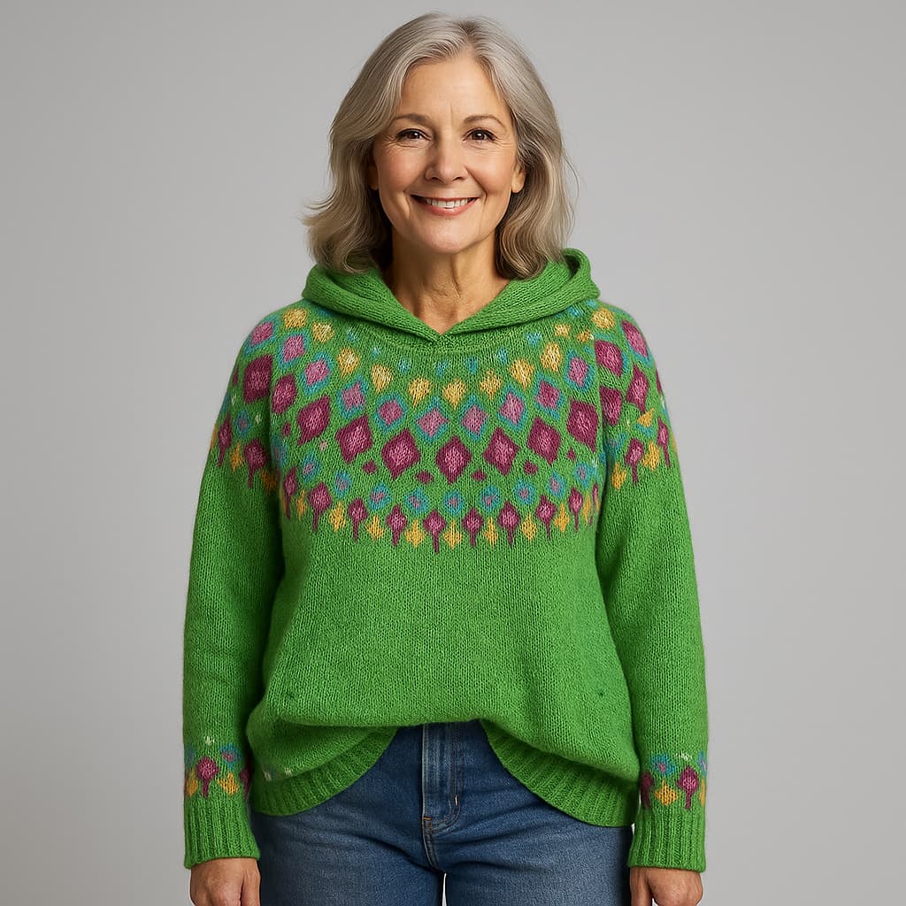 CAROLE | WARM NORDIC HOODIE
