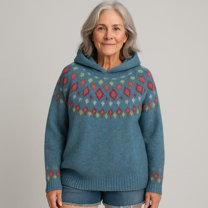 CAROLE | WARM NORDIC HOODIE
