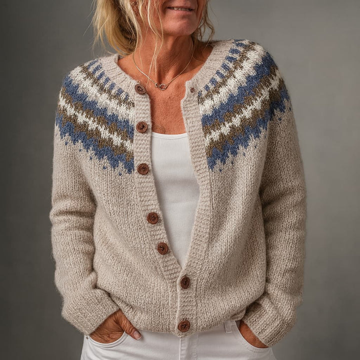 Peyton | Vintage Icelandic Cardigan