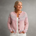Hazel | Pink Comfort Cardigan