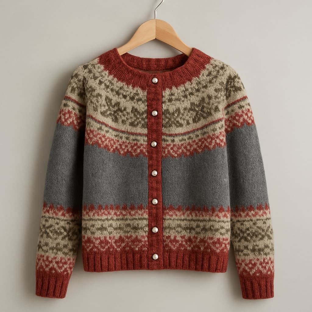 Atasha | Vintage  Icelandic Cardigan