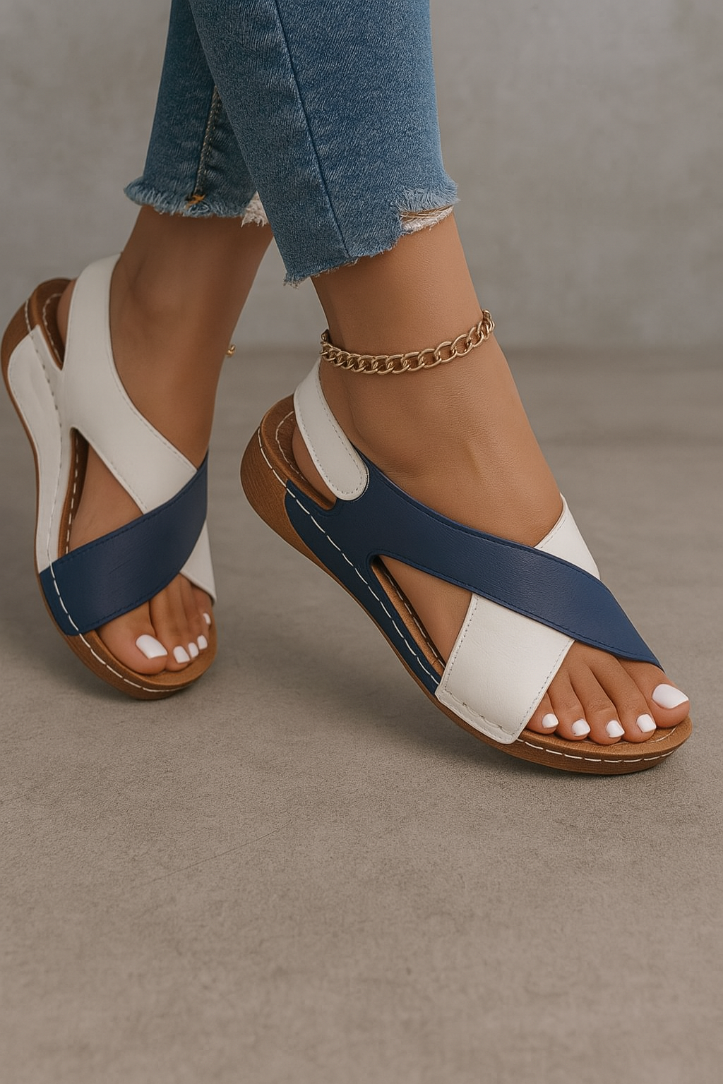 VELINA | SANDALIAS DE CUÑA CON ESTILO Y COMODIDAD VERANIEGA
