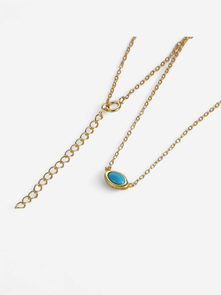 AZURE EYE | COLLAR CON PIEDRA TURQUESA Y ENERGÍA PROTECTORA