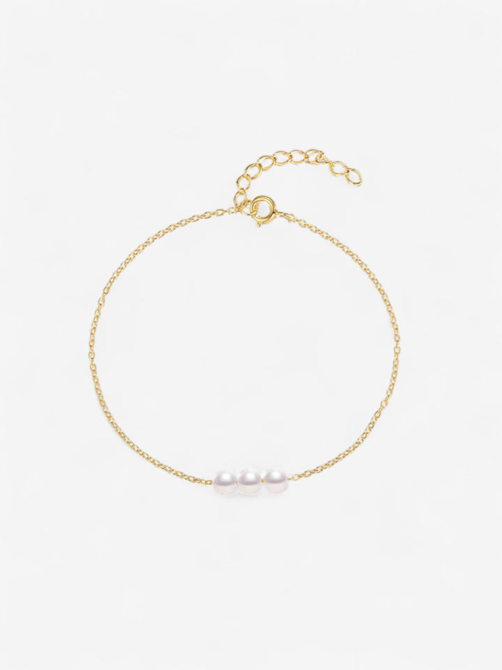 CELESTE PEARL | PULSERA CON PERLAS NATURALES Y ELEGANCIA SERENA