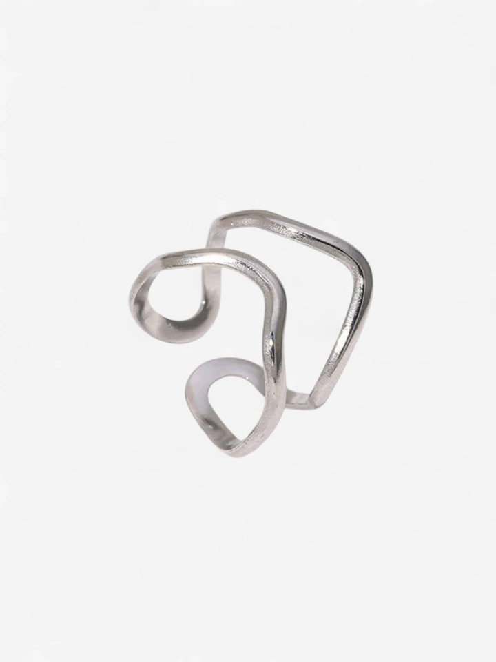 WAVE DUO | ANILLO ESCULTÓRICO DE FLUIDEZ Y FUERZA INTERIOR