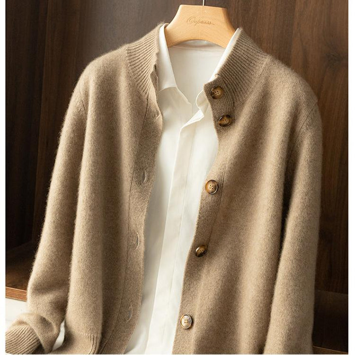 Aurora Cashmere Button Cardigan