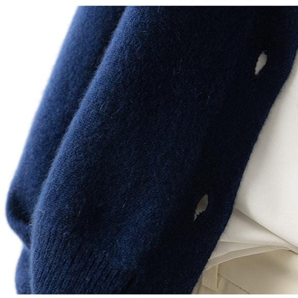 Aurora Cashmere Button Cardigan