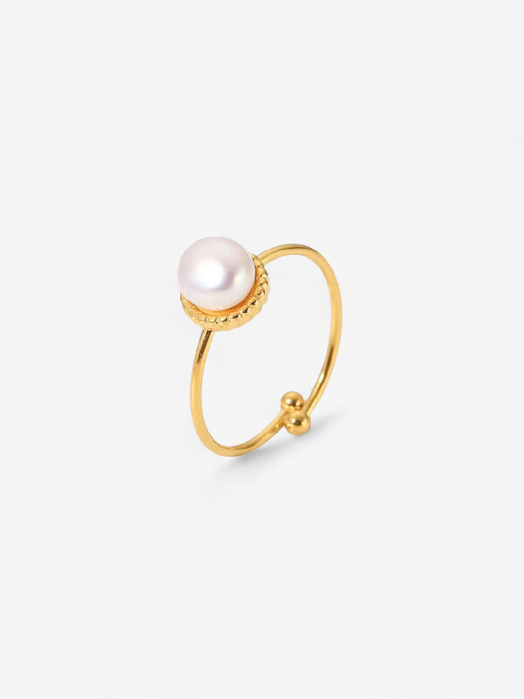 AURORA PEARL | ANILLO AJUSTABLE CON PERLA Y AUTENTICIDAD