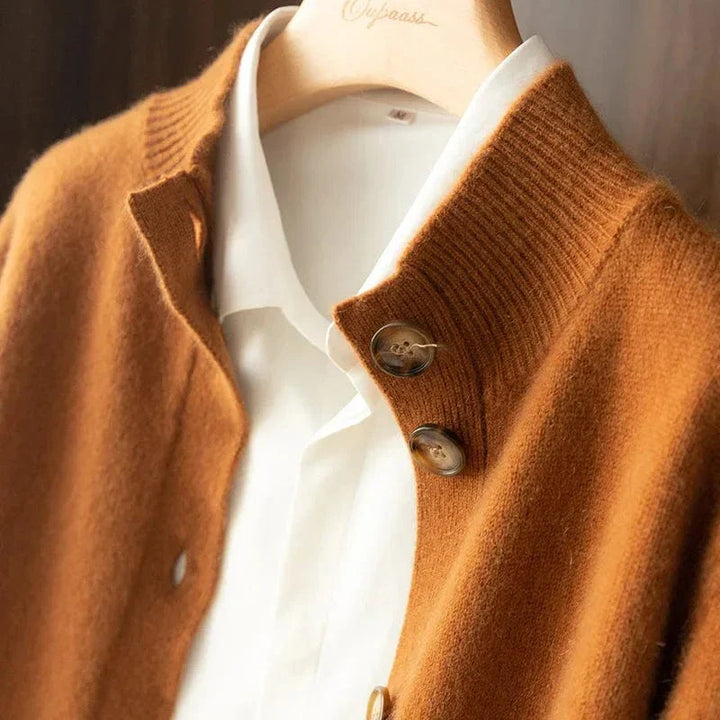 Aurora Cashmere Button Cardigan