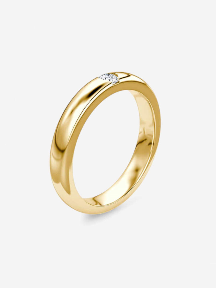 CÉLINE SOLITAIRE | ANILLO MINIMALISTA CON ELEGANCIA Y FUERZA