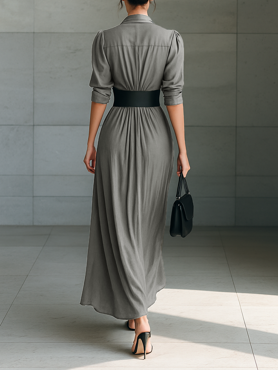 ARABELLA | SHIRT MAXI DRESS