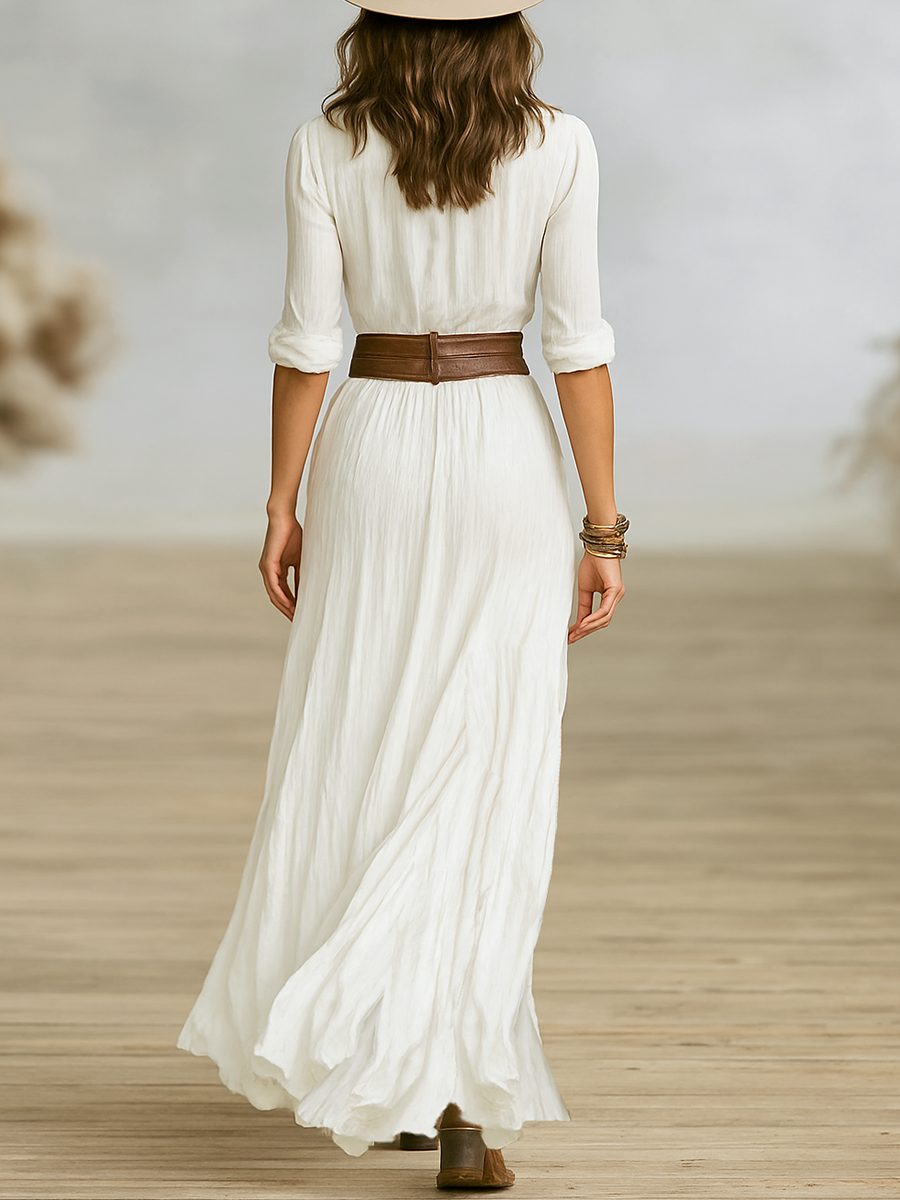 PALOMA™ Pleated Maxi Dress