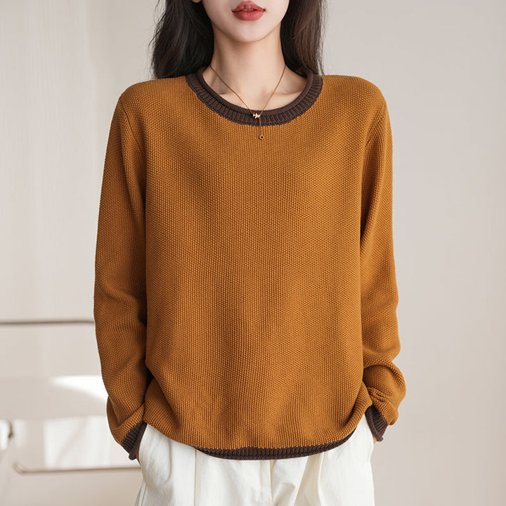 AMBER COTTON PULLOVER