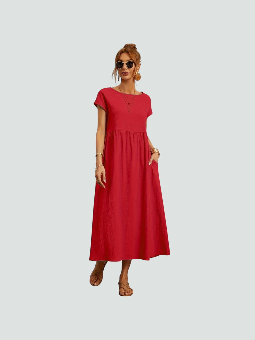 SOPHIA| VESTIDO DE PRIMAVERA CON ELEGANCIA SUAVE