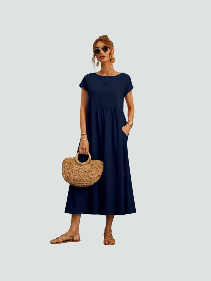 SOPHIA| VESTIDO DE PRIMAVERA CON ELEGANCIA SUAVE